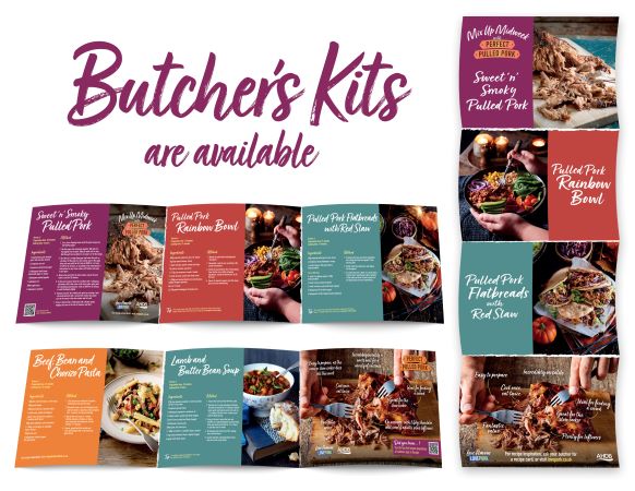 Mix up midweek campaign recipe cards and poster